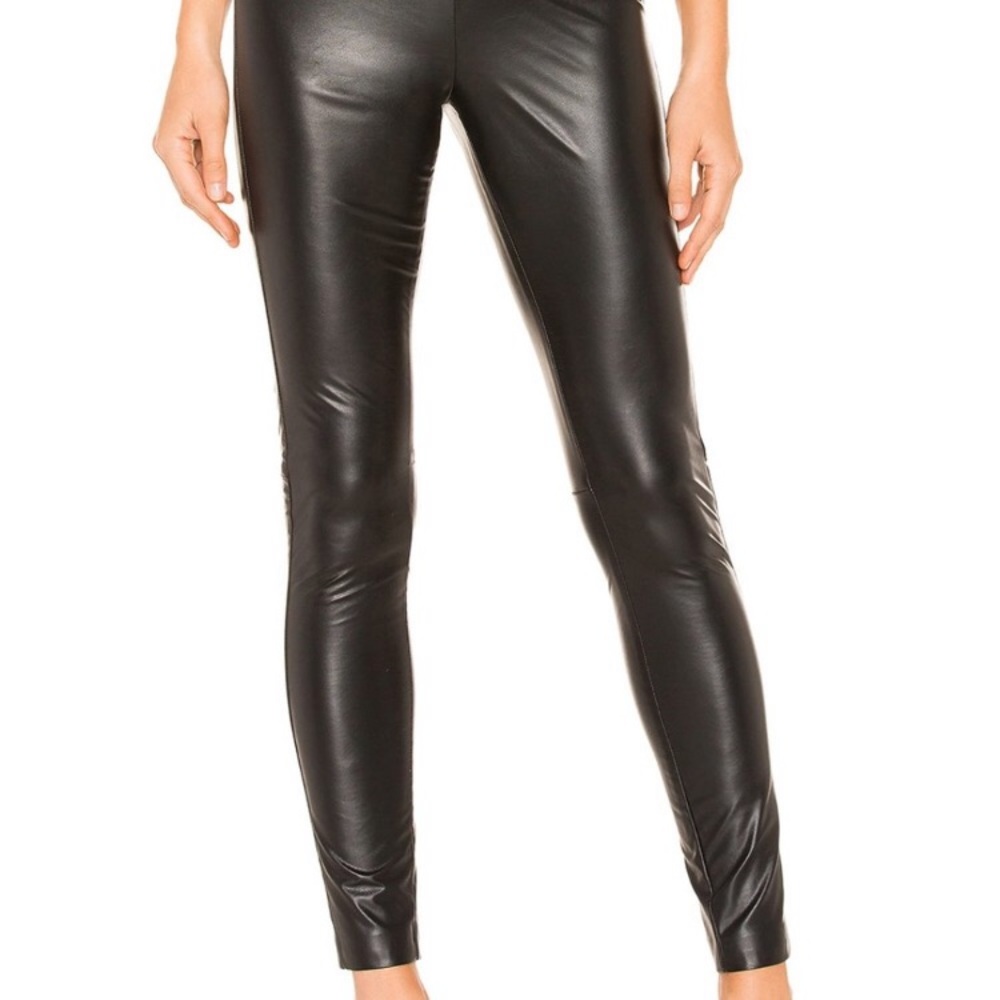 1. State Boy Meets Girl Faux Leather Leggings - Picture 2 of 5